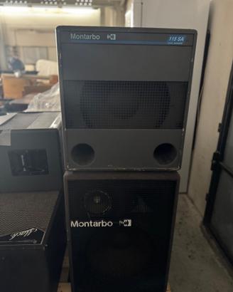 Montarbo coppia casse + sub e stativi
