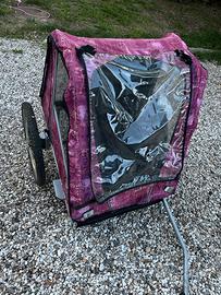 Carello portabimbi per bici