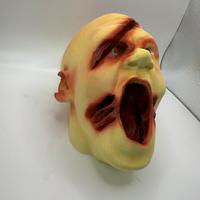 Testa di Zombie Decorazione Horror dipinta a mano