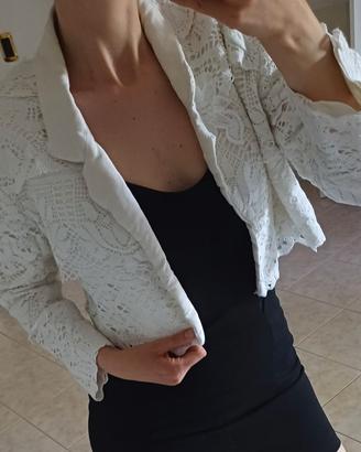 Giacca corta in pizzo Gianfranco Ferré