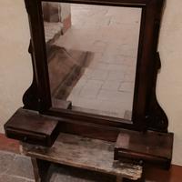 specchio specchiera antica fine 800