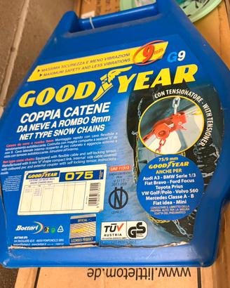 Catene da neve Goodyear 9mm