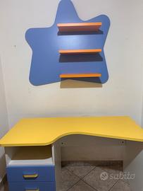 Scrivania piu mensola