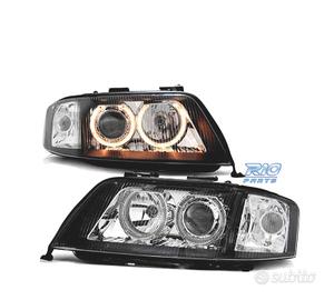 FARI OCCHI ANGEL PER AUDI A6 01-04 ADATTABILI XENO