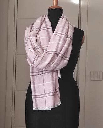 Sciarpa/pashmina con fili metallici