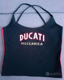Canotta donna nera Ducati Meccanica