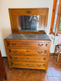 Madia e comodini artigianali anni 80