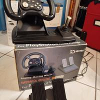 volante più pedaliera PlayStation 1 