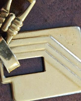 PORTACHIAVI IN ORO 18 KT " SI PERMUTA "
