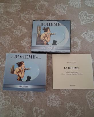 cofanetto 2 cd " La Boheme " di Puccini