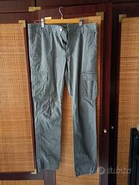 Pantalone uomo cargo con tasche laterali