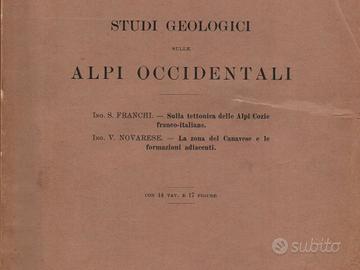 STUDI GEOLOGICI ALPI  OCCIDENTALI