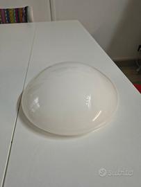 paralume opalino bianco 
