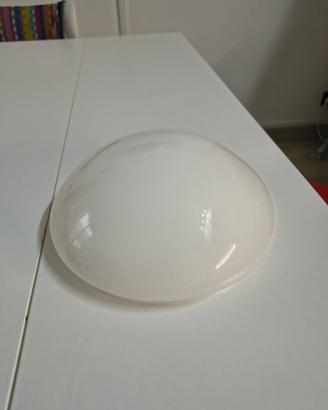 paralume opalino bianco 