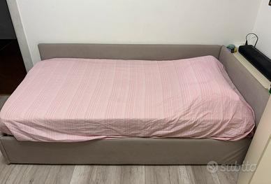 Letto NOCTIS SPACE angolo basso 90x200 contenitore
