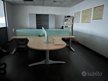 Scrivania 4 posti PanOffice