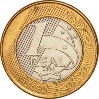 Moneta-Brasile - 1 Real 2003