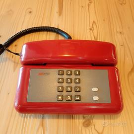 telefono rosso fisso SIP modello Sirio 