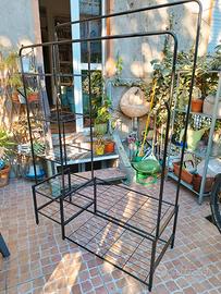 SONGMICS Stand Appendiabiti, Guardaroba Aperto