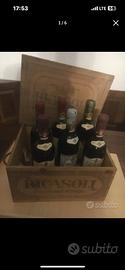 Vecchie bottiglie vino Ricasoli