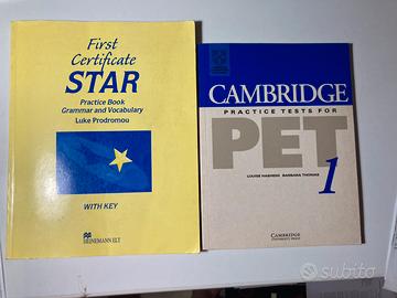 Inglese toefl+pet+first certificate
