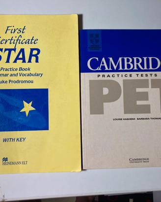 Inglese toefl+pet+first certificate