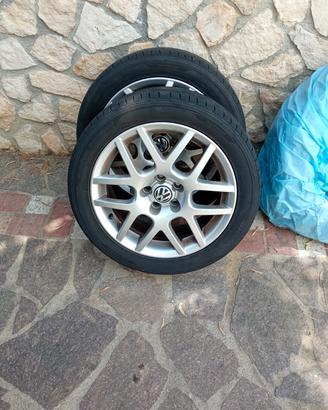 cerchi VW 16" completi di gomme 215/45/16