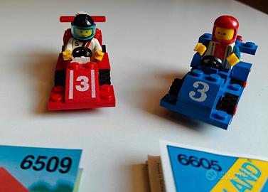 LEGO 6509 e 6605 Red Devil Racer, Go-Kart Completi