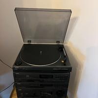 STEREO con piatto per LP 33 giri vinile