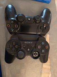 Controller PS3+Controller PS4 (entrambi rotti)