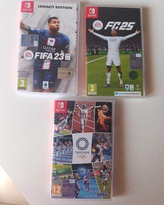 FIFA 23, FIFA 25, TOKYO 2020