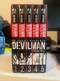 Devilman manga volumi da serie completa+confezione