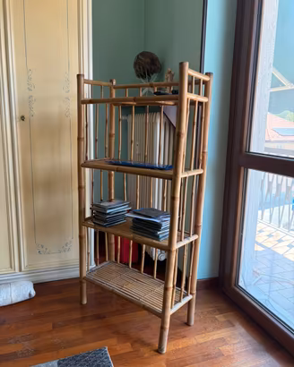 Libreria in vimini
