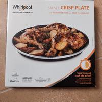 Whirlpool piatto crisp piccolo per microonde nuovo