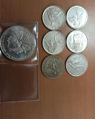 500 lire argento e oncia argento