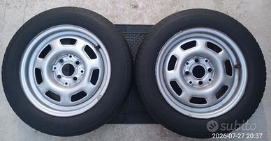 CERCHI RUOTE PNEUMATICI 185 60 14 VW SEAT SKODA