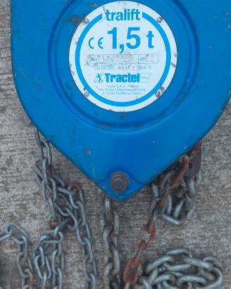 paranco manuale da 1.5 t.come da foto