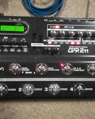 Pedaliera valvolare Zoom G9.2TT