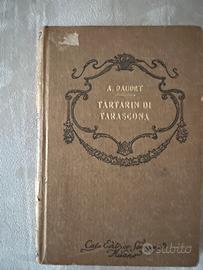libro antico tartarin di tarascon