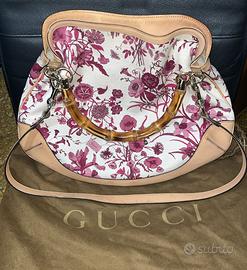 Gucci bamboo borsa spalla tracolla