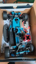 auto rc 1/10 a scoppio