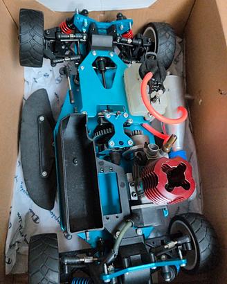 auto rc 1/10 a scoppio