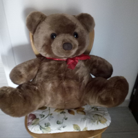 Morbidissimo orso di peluches GANZBROS vintage