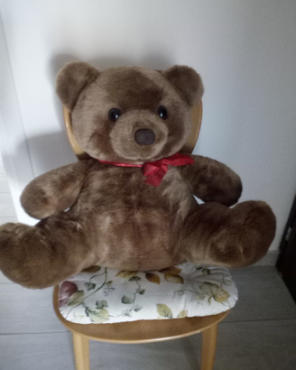 Morbidissimo orso di peluches GANZBROS vintage