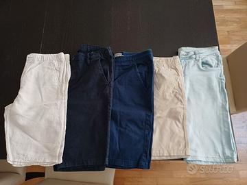 Pantaloncini ragazzo cotone