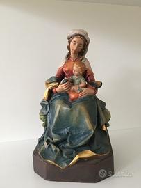 ANRI Madonna con Bambino H. 21 cm.