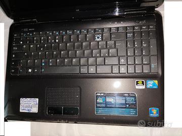 Notebook Asus K50I non funzionante