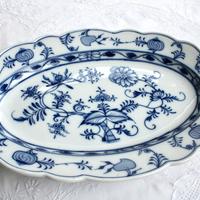 Antic piatto da portata Meissen 39x26