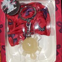 portachiavi tartaruga profumata con foulard