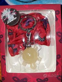 portachiavi tartaruga profumata con foulard